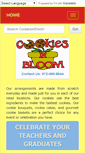 Mobile Screenshot of cookiesinbloom.com